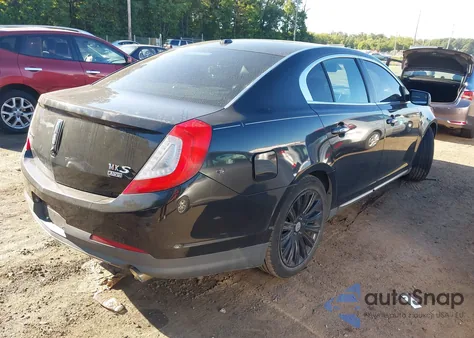 2013 Lincoln Mks z USA, uszkodzony, nr VIN 1LNHL9EKXDG603040